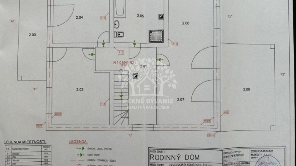 Skolaudovaná novostavba, nová terasa, nový plot nová skalka