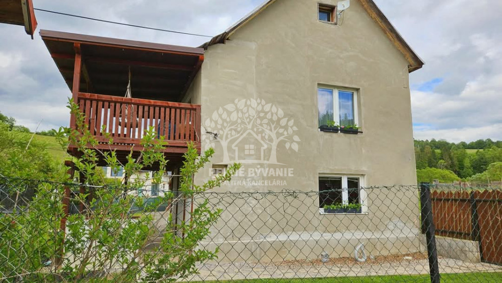 PREDAJ: zrekonštruovaný 4i rodinný dom Pohronská Polhora, využiteľný aj ako chalupa