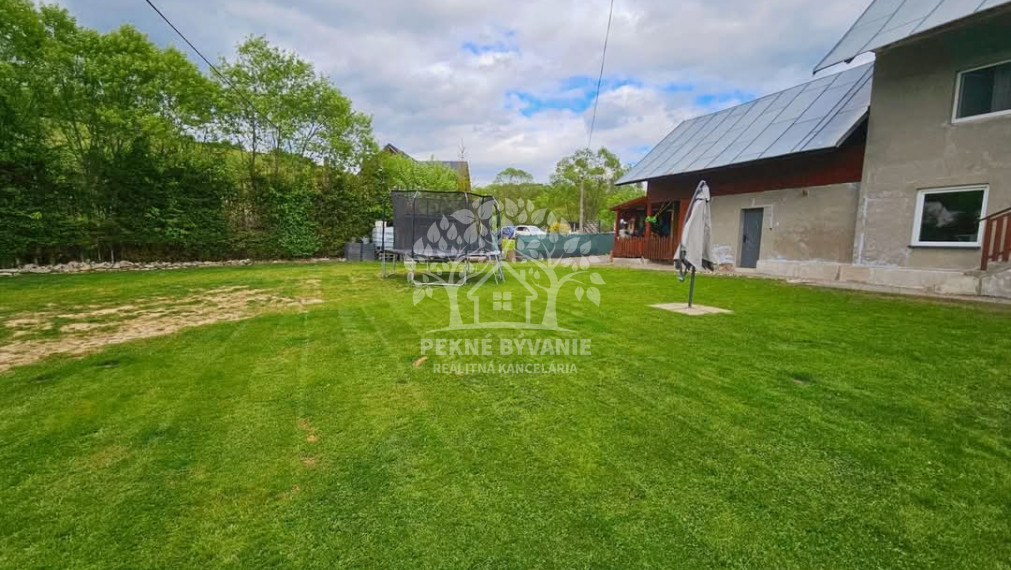 PREDAJ: zrekonštruovaný 4i rodinný dom Pohronská Polhora, využiteľný aj ako chalupa