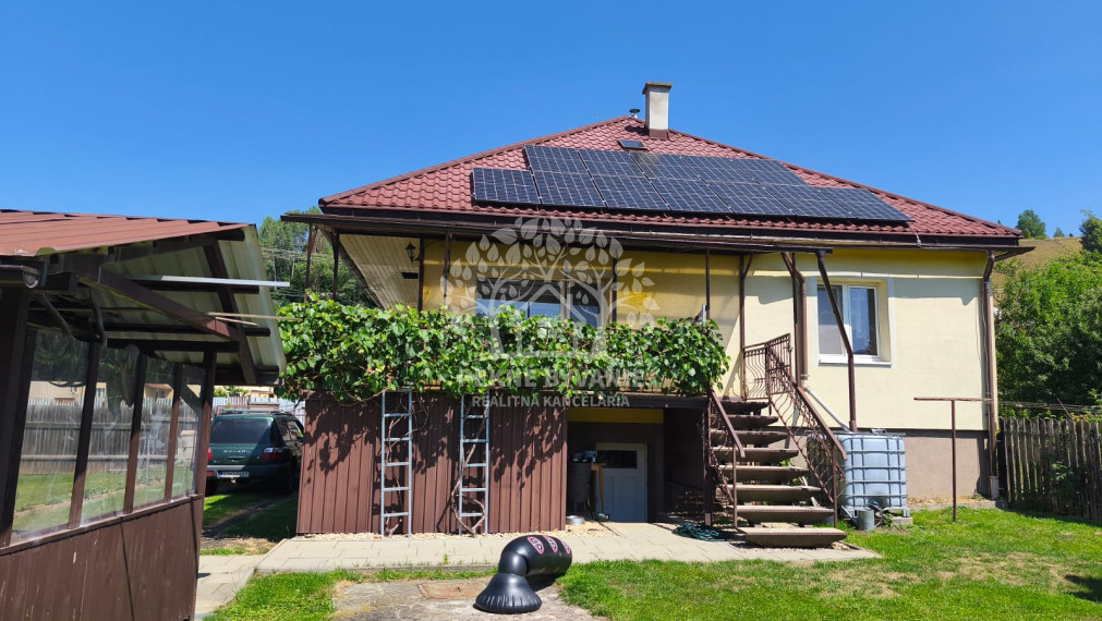 Rodinný dom Pohronská Polhora s fotovoltikou OP-25-109