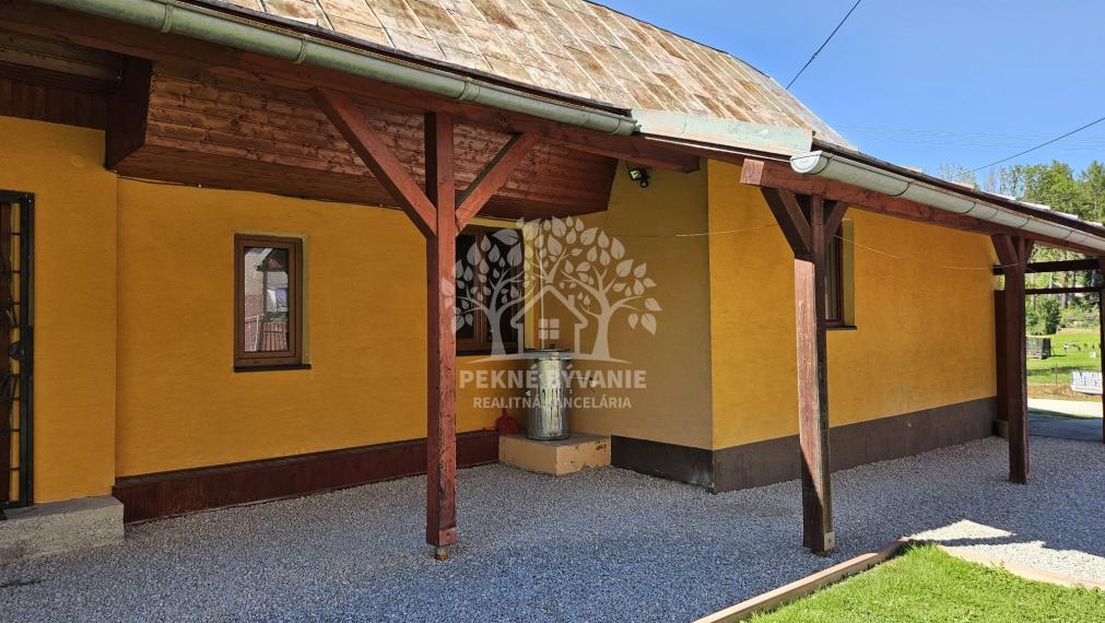 !! PREDANÉ !!  zrekonštruovaný 4i rodinný dom Pohronská Polhora, využiteľný aj ako chalupa
