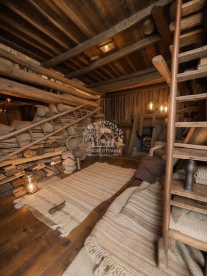 • PREDANÉ • : chalupa v povôdnom stave Čierny Balog pár minút k lyžiarskemu stredisku