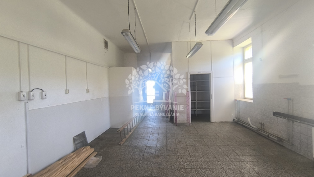 VÝHODNÁ INVESTÍCIA: ZAUJÍMAVÁ NEHNUTEĽNOSŤ VHODNÁ NA MNOHO VYUŽITÍ!! KRÁSNA ROVINATÁ SLNEČNÁ ZÁHRADA, TRI GARÁŽE, PRI PLYTKOM POTOČIKU