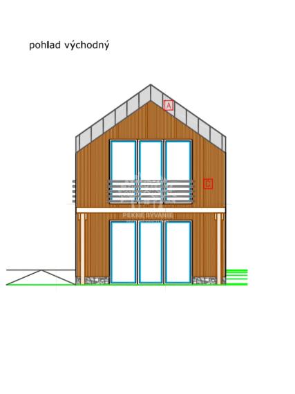 PREDAJ: dom v pôvodnom stave v obci Brusno s právopl.stavebným povolením 19min.od BB