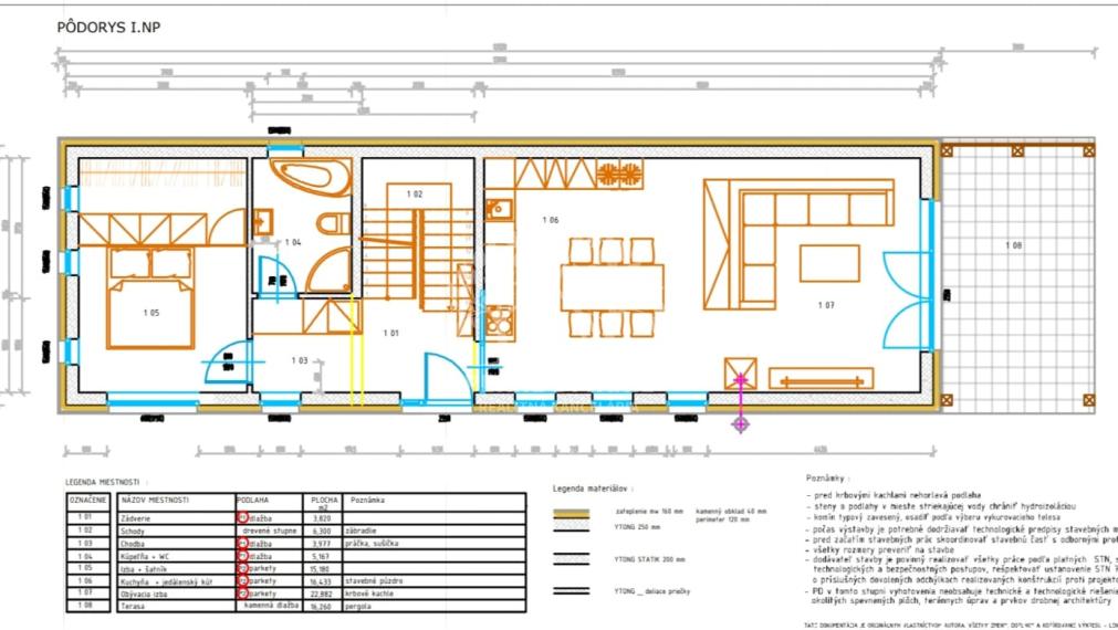 PREDAJ: dom v pôvodnom stave v obci Brusno s právopl.stavebným povolením 19min.od BB