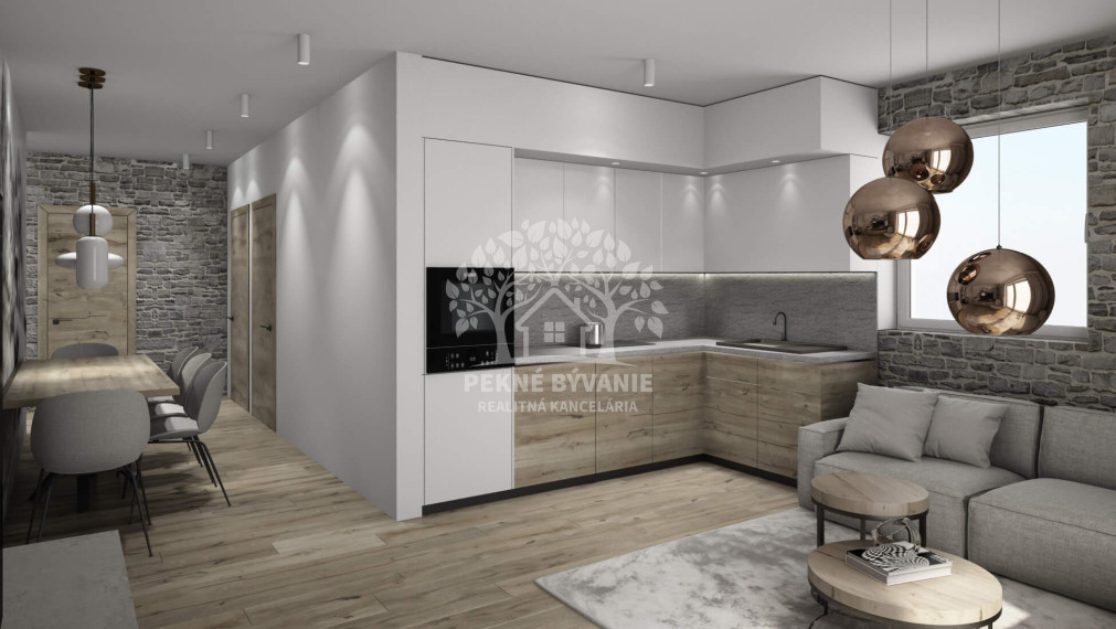 PREDAJ: 3i apartmán 69,67m2 pod lyž.vlekom Čierny Balog