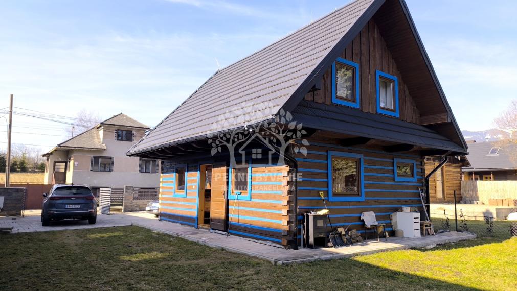 NOVUČIČKÁ VOŇAVÁ REKREAČNÁ CHATA - DREVENICA V TICHEJ SLEPEJ ULICI HOREHRONIE ZÁVADKA N/HRONOM