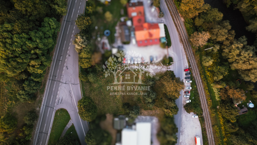 Komerčný pozemok 2207m2 s IS pri reštaurácii Grajciar