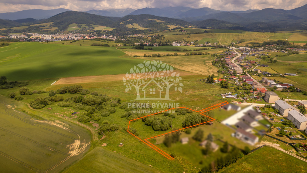 Stavebné pozemky Brezno - Podkoreňová