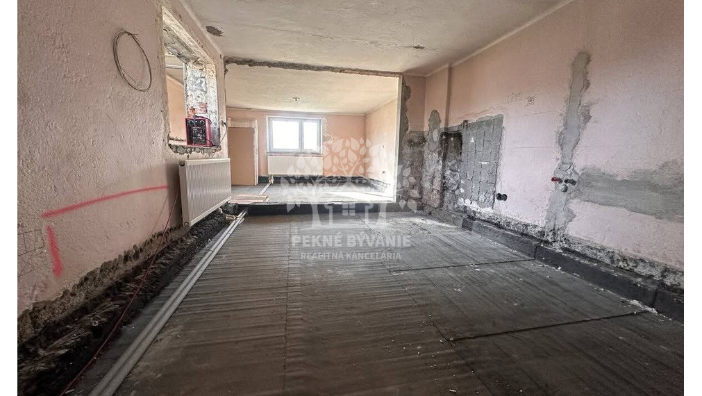 Rodinný dom Pohronská Polhora pripravený na dokončenie