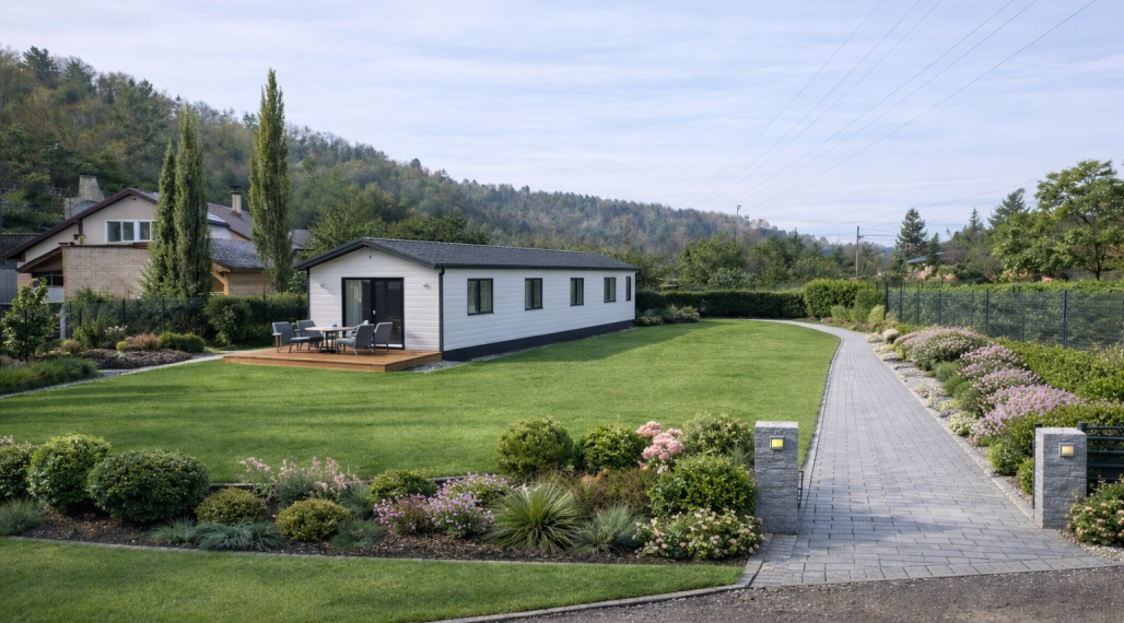 Slnečný pozemok vhodný na výstavbu mobilného domu