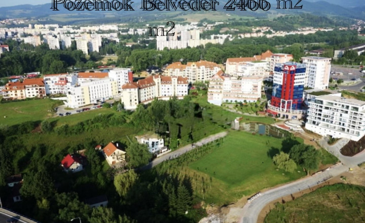 POZEMOK NA PREDAJ – BANSKÁ BYSTRICA, BELVEDER | 2 466 m² | VÝBORNÝ INVESTIČNÝ POTENCIÁL